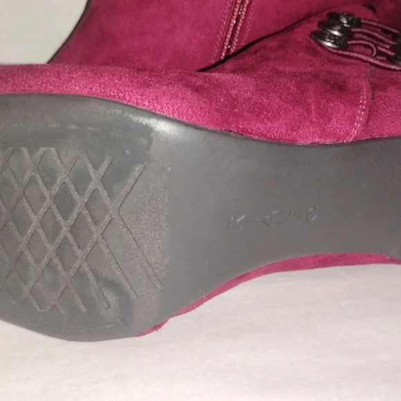 RIALTO Womens Cairo Fabric Closed Toe Ankle Fashion Suede Boots, Size 10M - Picture 8 of 12